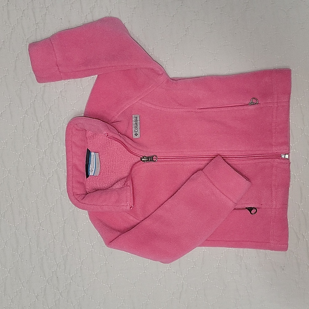 Columbia Fleece Jacket, Pink, 2T